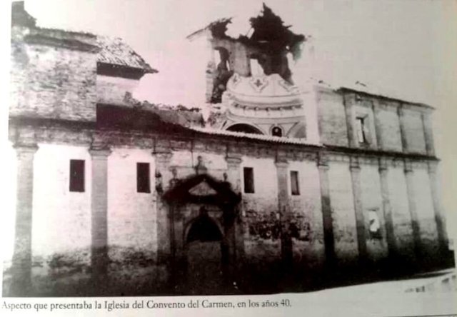 Iglesia Convento  Carmen 1940